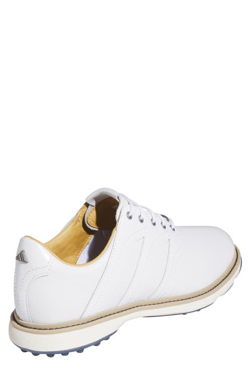 Adidas Golf Mc Z-traxion Spikeless Golf Shoe In White/white/preloved Ink