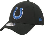 New Era Men's New Era  Black Indianapolis Colts Core Team 39THIRTY Flex Hat