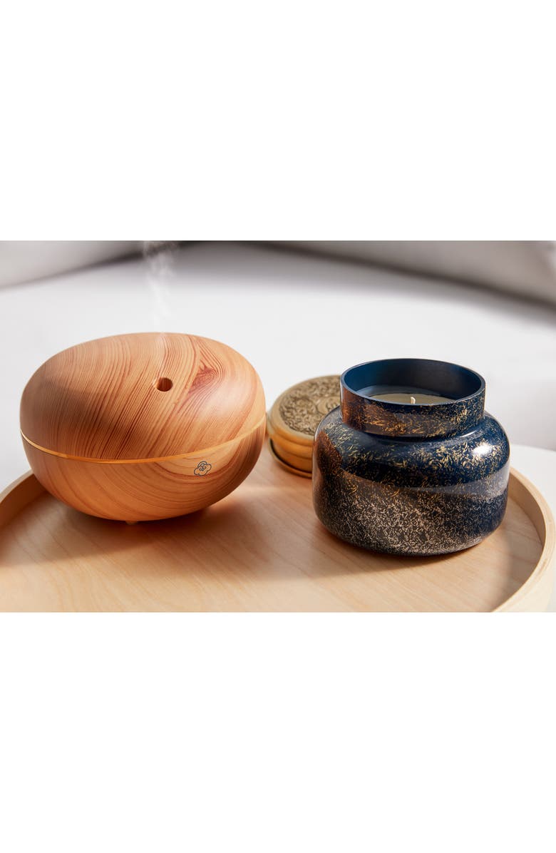 SERENE HOUSE Ultrasonic Cool Mist Macaron Aromatherapy Diffuser, Alternate, color, Light Wood