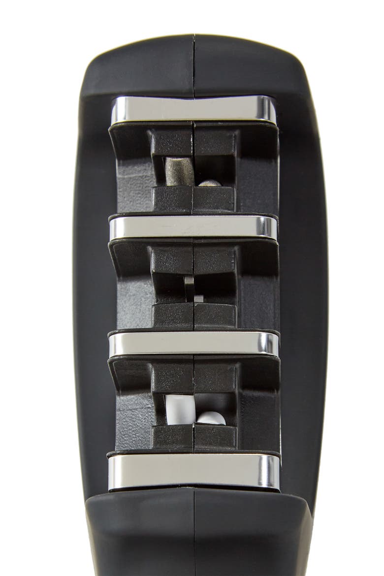 Contempo 6-Piece German Steel Knife, Alternate, color, BLACK
