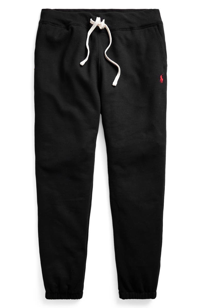 Polo Ralph Lauren Fleece Sweatpants, Alternate, color, Polo Black