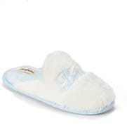 DEARFOAMS Bride Faux Fur Slipper