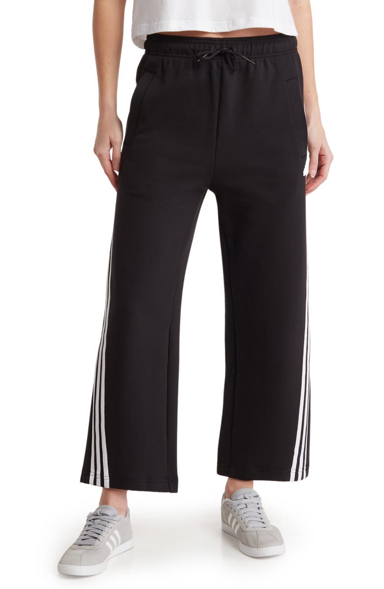 adidas Future Icon 3-Stripes Crop Pants, Main, color, 