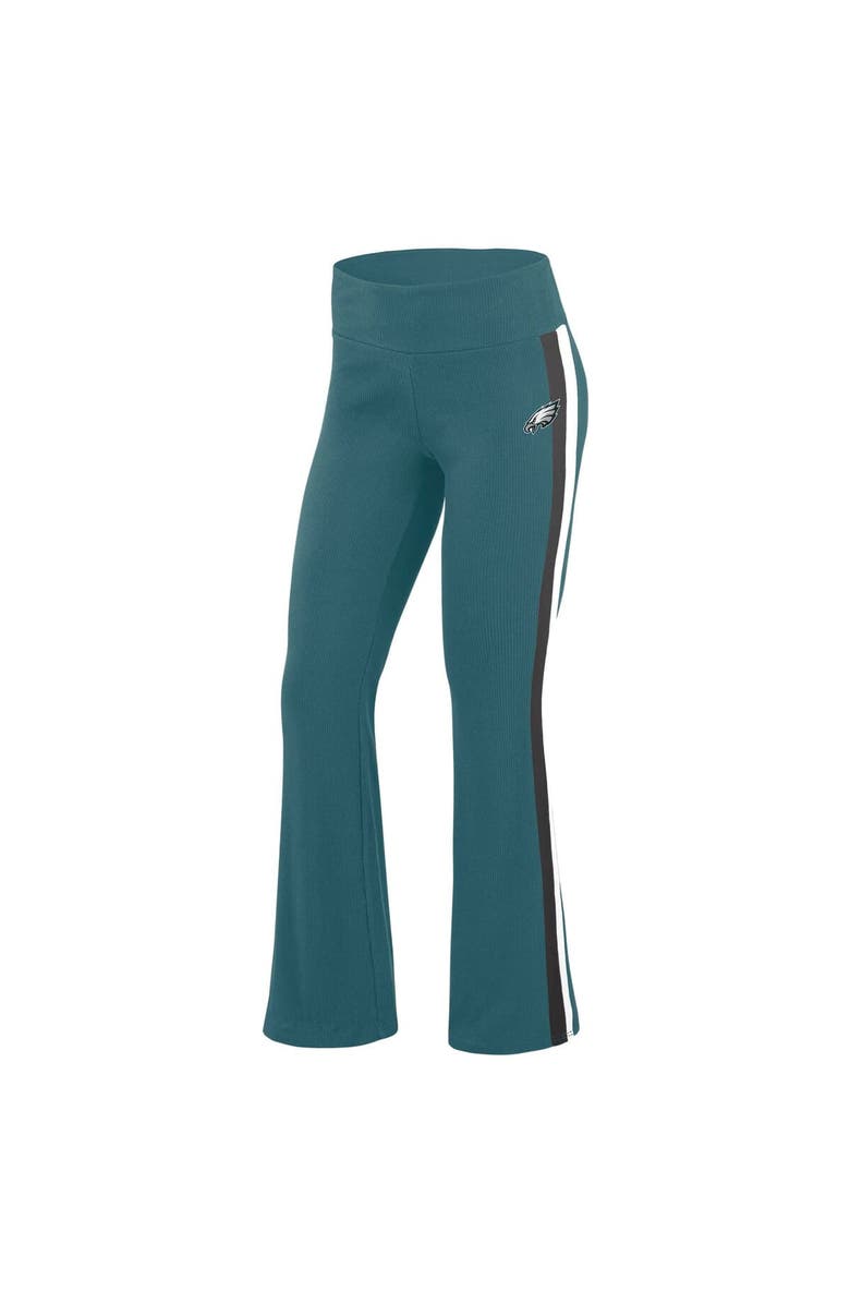 WEAR by Erin Andrews Women's WEAR by Erin Andrews Midnight Green Philadelphia Eagles Yoga Pants, Alternate, color,