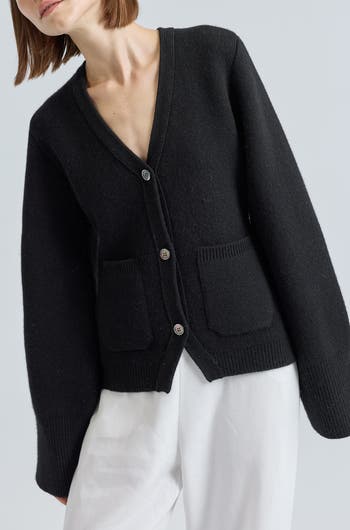V Neck Cardigan