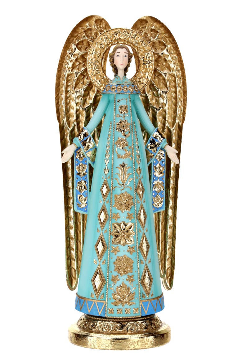 Heavenly Angel Decor, Main, color, Turquoise
