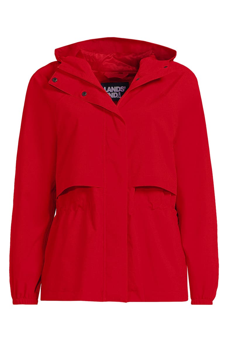 Plus Size Squall Packable Rain Jacket, Alternate, color, Compass Red