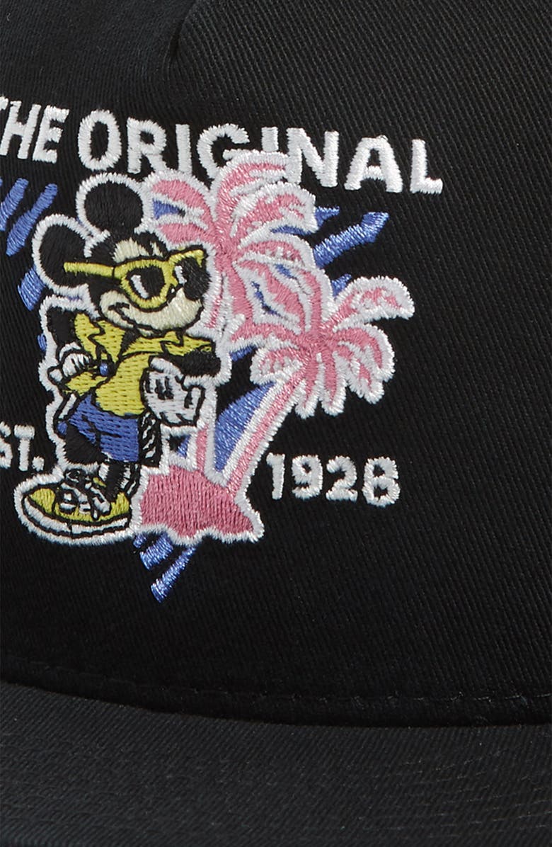 Vans x Disney Mickey's 90th Anniversary Snapback Hat, Alternate, color, 