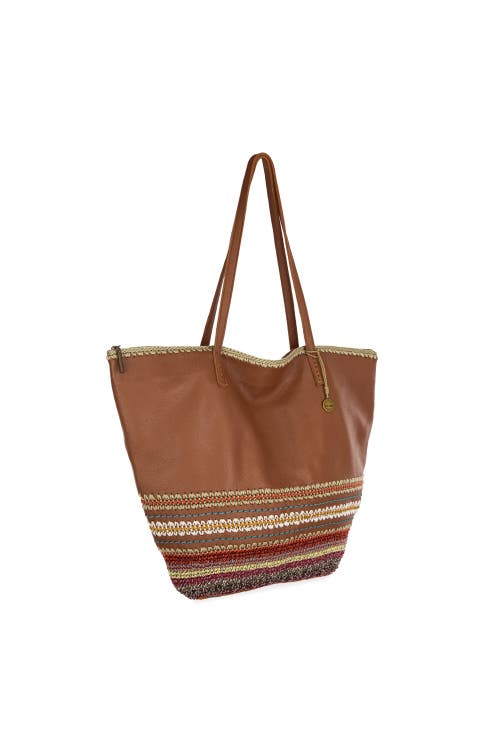 The Sak Faye Tote Bag In Tobacco Seminyak