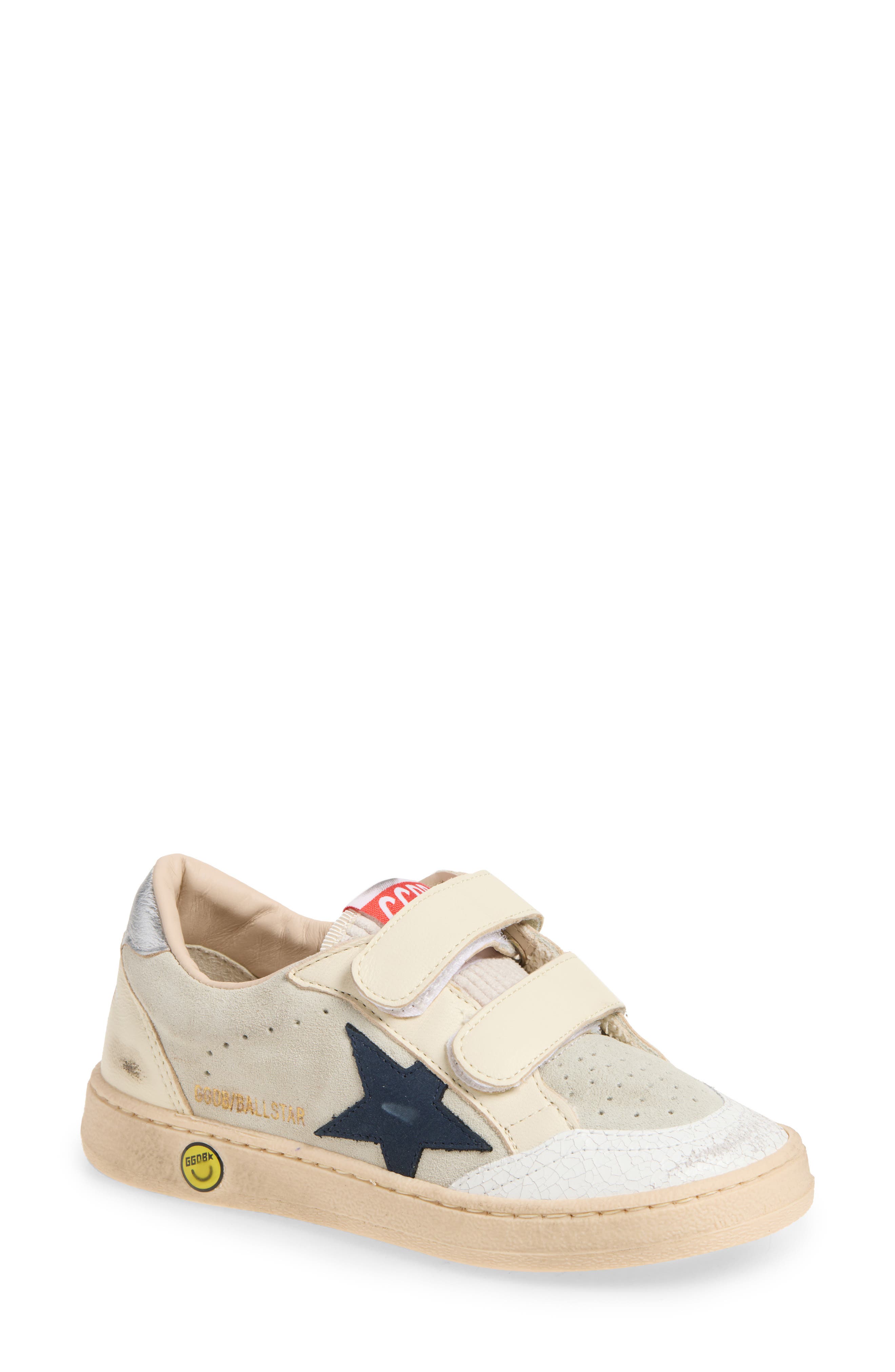 Kids' Ball Star Low Top Sneaker, Main, color, GREY/ WHITE/ BEIGE/ NAVY