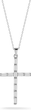 GLAZE JEWELRY Sterling Silver Cross Pendant Necklace