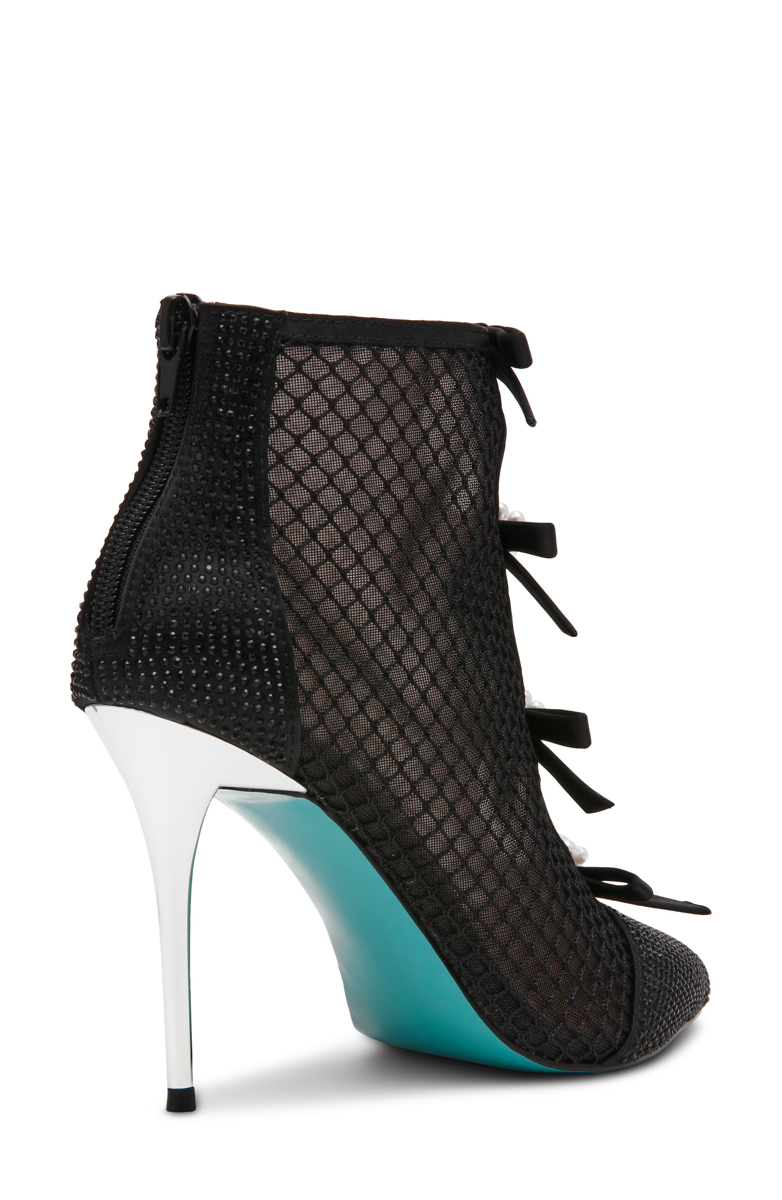 Quin Stiletto Bootie, Alternate, color, BLACK