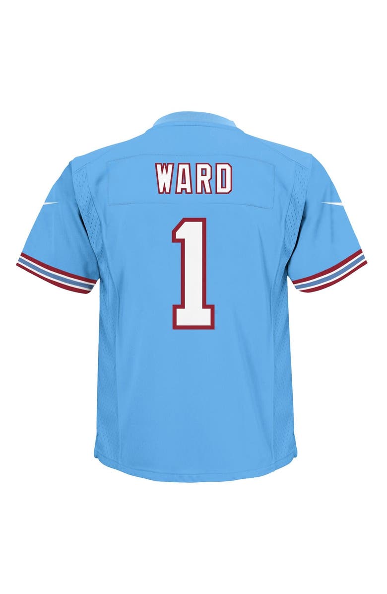 Nike Preschool Nike Cameron Ward Light Blue Tennessee Titans Alternate 2 Player Game Jersey, Alternate, color, Light Blue