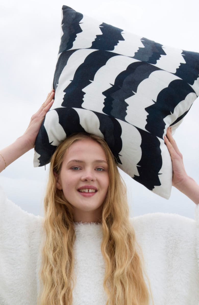 Sunday Citizen Portrait of a Lady Throw Pillow, Alternate, color, 