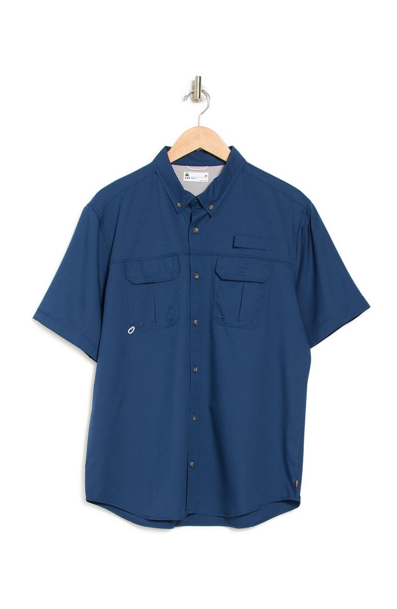 Union UB Tech Fishing Shirt, Alternate, color, Space