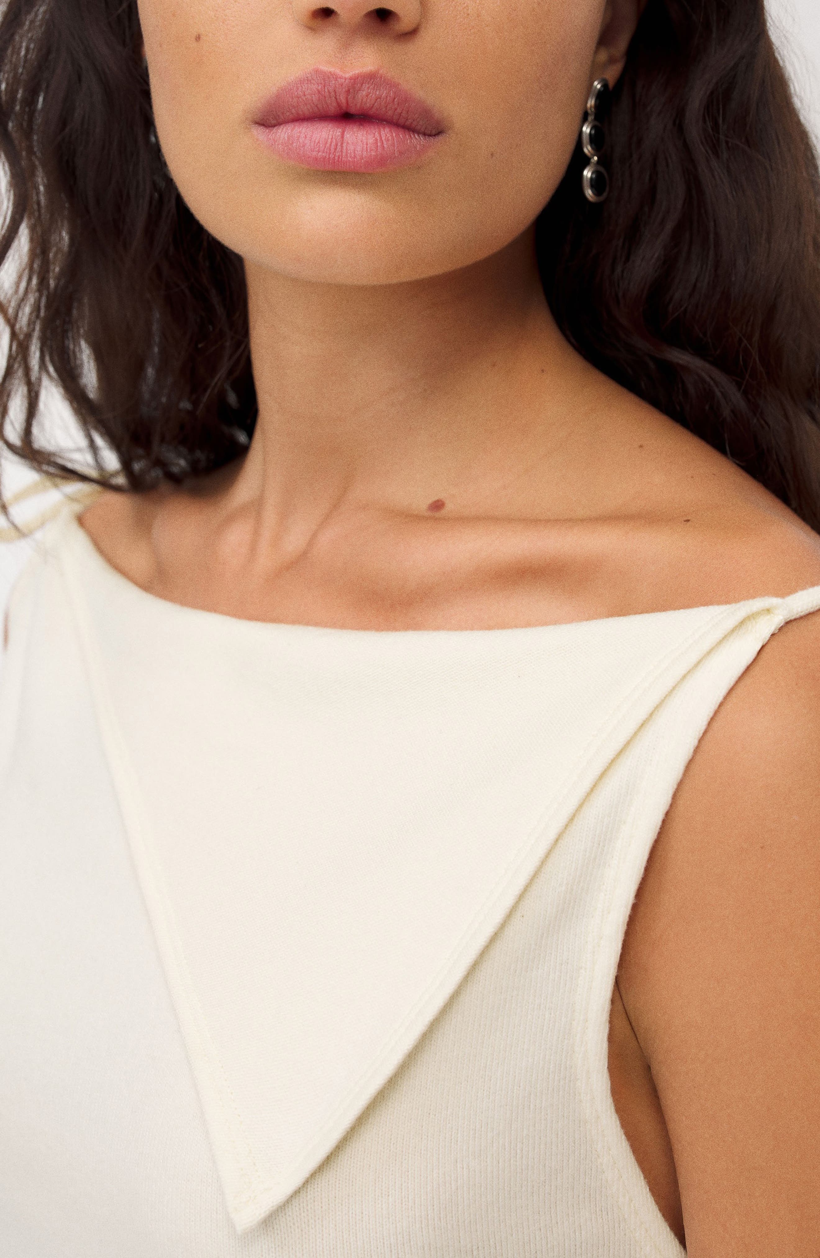 reformation emma knit dress Asymmetric Collar Top (Women) swatches-jazminah-halter-cowl-neck-maxi-dress