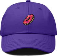 Dalix Donut Embroidered Adjustable Cap
