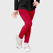 CITY THREADS Girls 100% Soft & Breathable Cotton Sensory Friendly Leggings