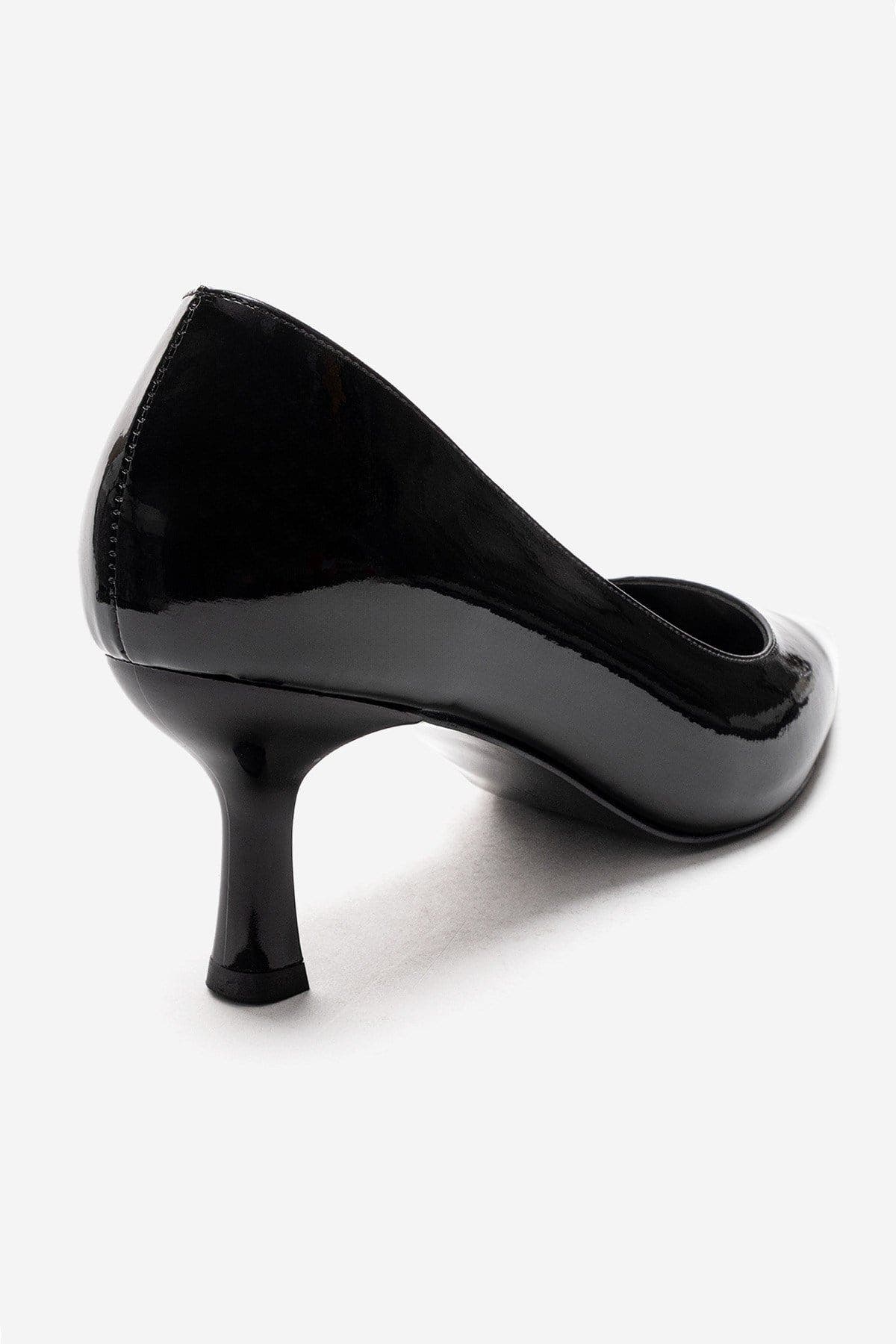 Arel Pointed Toe Pump, Alternate, color, Black Patent