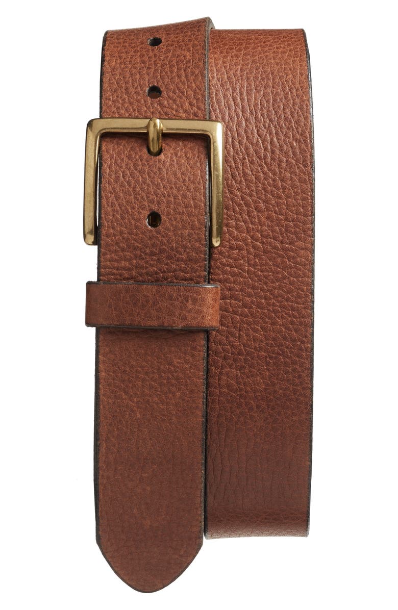 1901 Merritt Leather Belt, Main, color, 