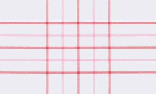 Matouk August Plaid Pillow Sham In Pink