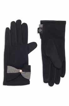 Tech Gloves with Colorblock Cuff