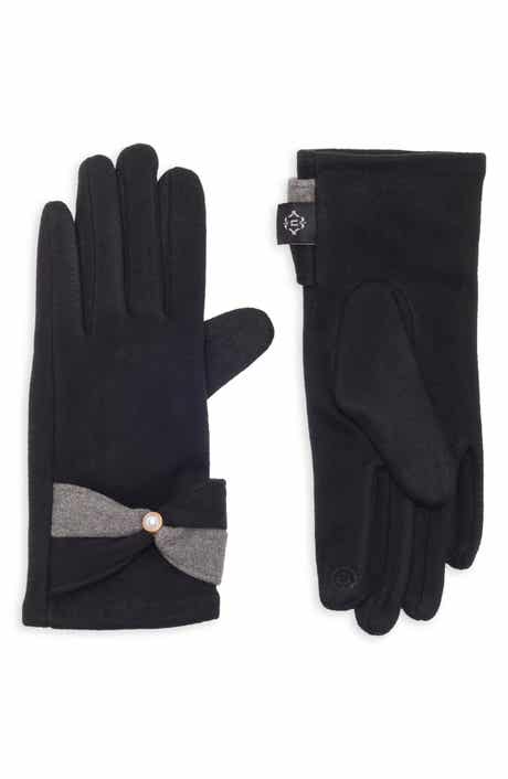 Tech Gloves with Colorblock Cuff