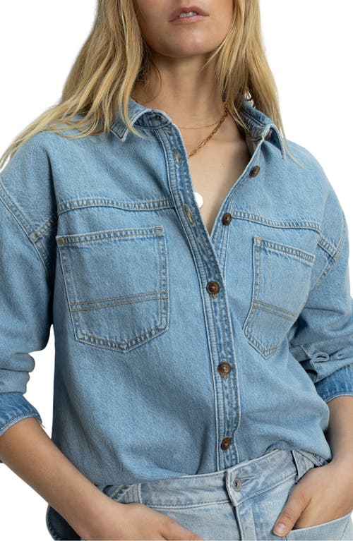 Sanctuary Ivy Denim Shirt In Break The
