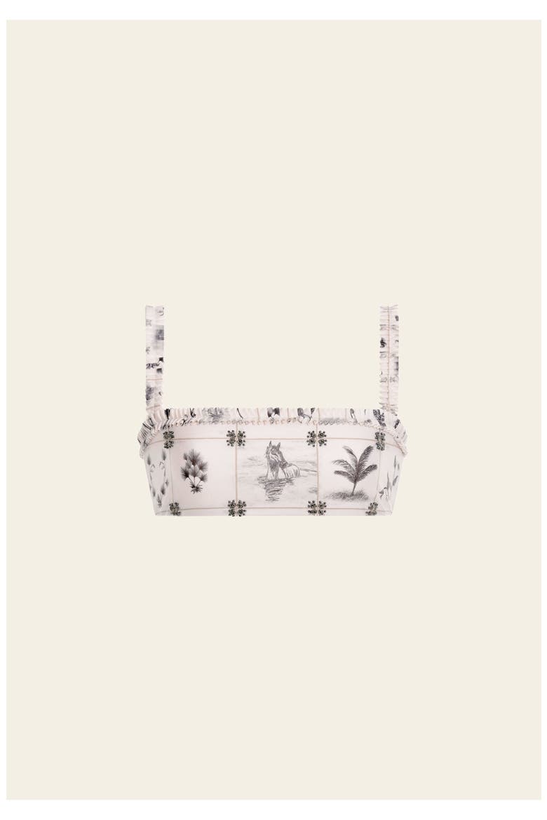Olmo Arena Bikini Top, Main, color, Ivory