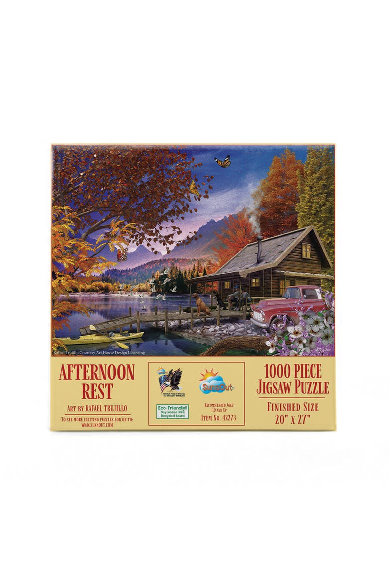 Afternoon Rest 1000 piece Jigsaw Puzzle for Adults, Alternate, color, Multicolor