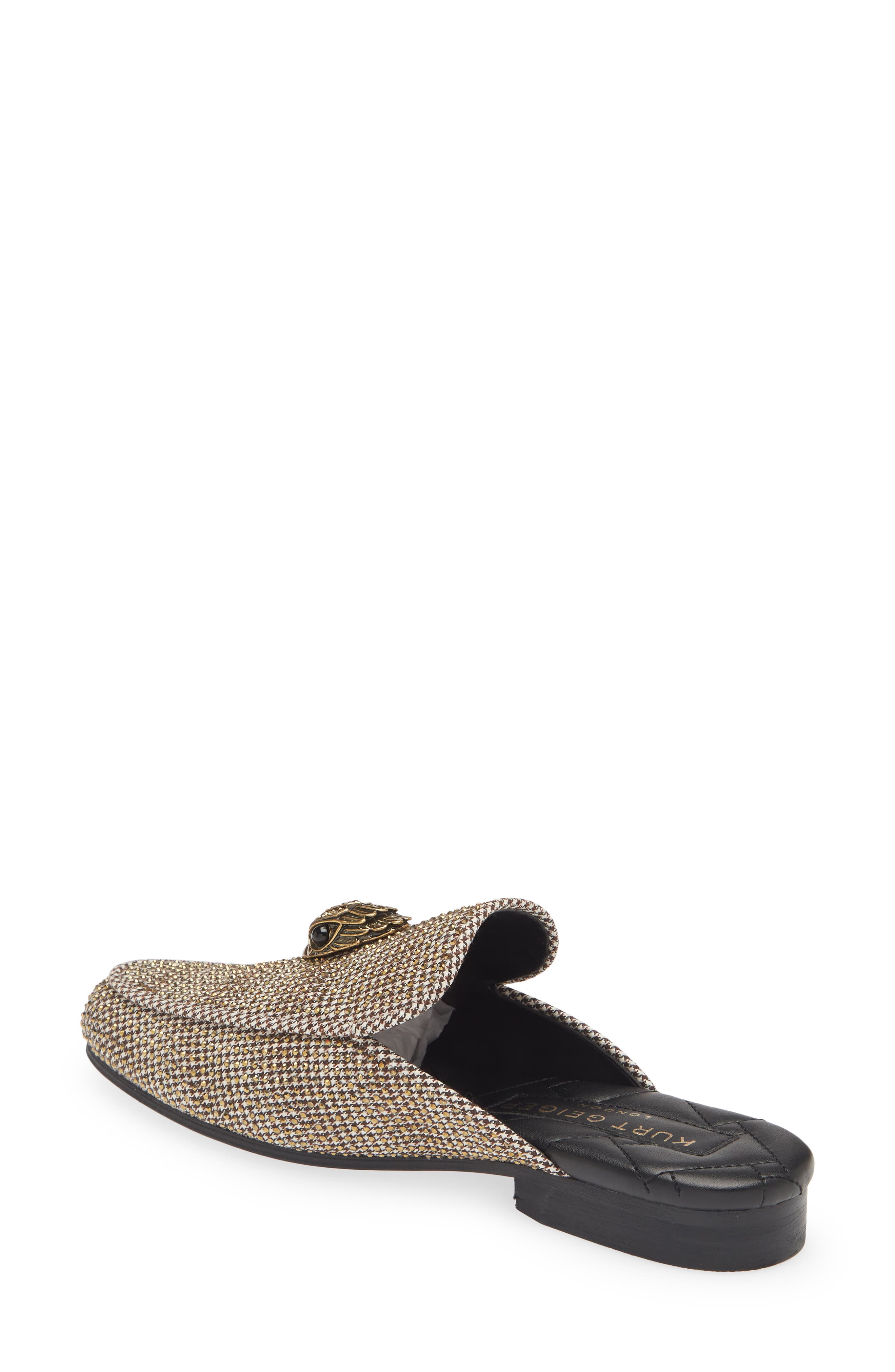 Holly Eagle Studded Mule, Alternate, color, BEIGE