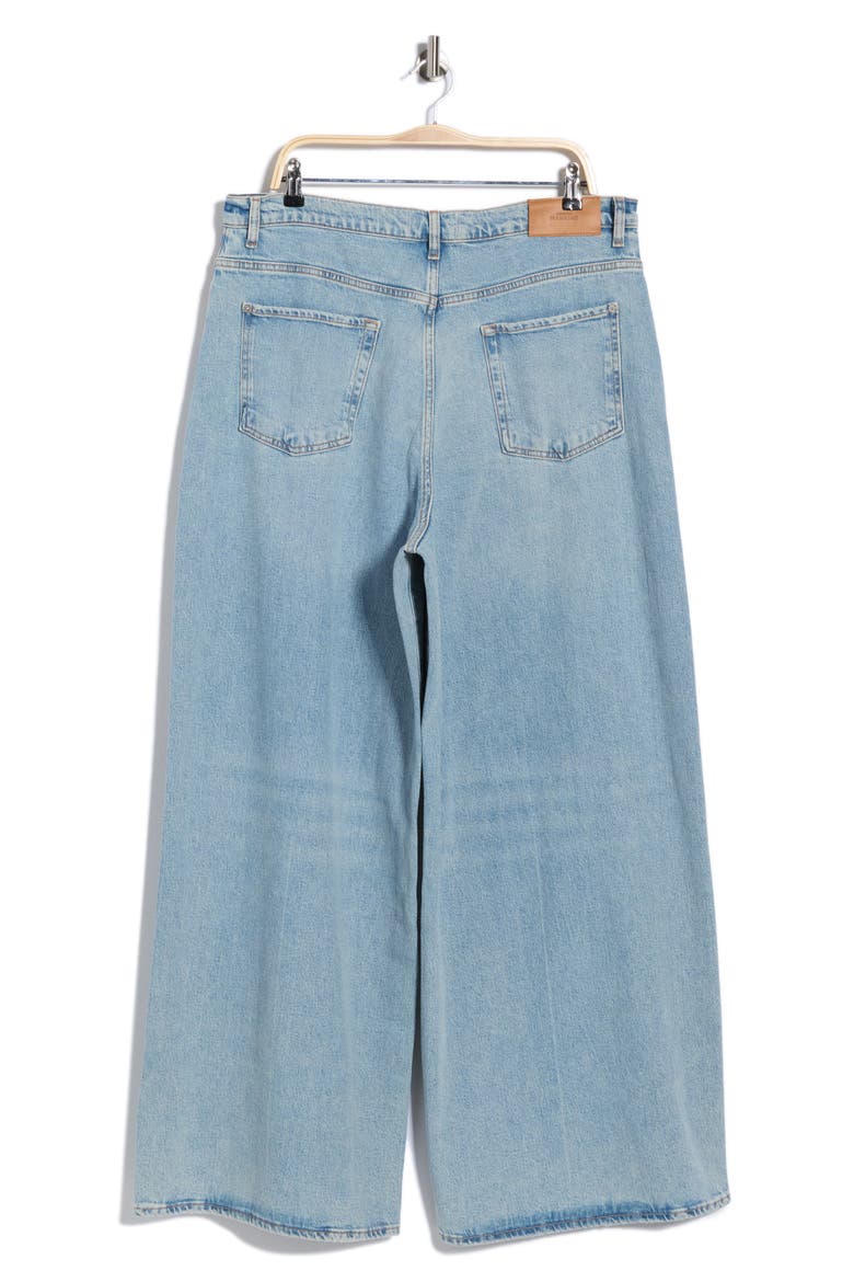 Marie High Waist Super Wide Leg Jeans, Alternate, color, ODE TO