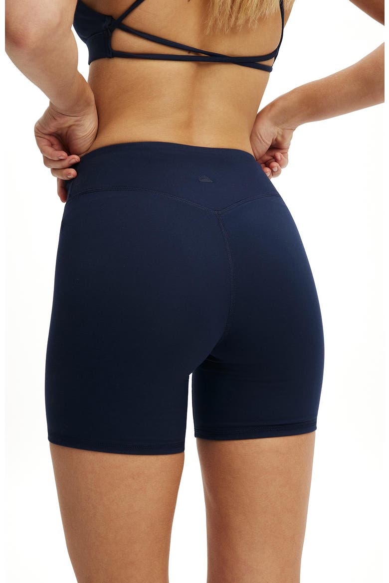 Women's Active Ultra Soft Contour Bike Short, Alternate, color, Prep Sport Navy