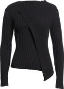 Paloma Wool Esmolar Asymmetric Organic Cotton Rib Sweater