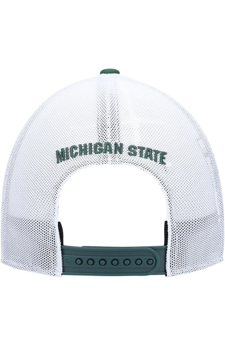 '47 Men's '47 Green Michigan State Spartans Altitude Trucker Snapback Hat, Alternate, color, Green