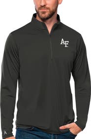 ANTIGUA Men's Antigua Charcoal Air Force Falcons Tribute Quarter-Zip Top