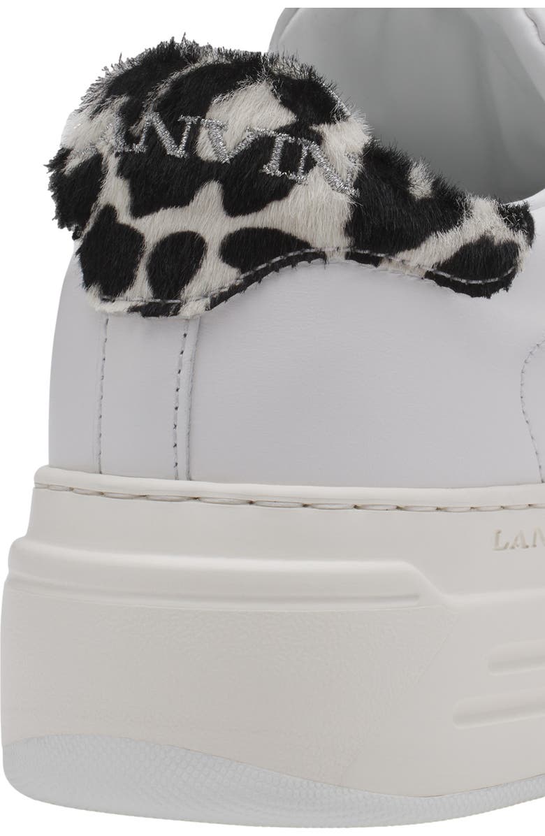 Lanvin WOMEN'S DDB0 LEATHER PLATFORM SNEAKERS, Alternate, color,