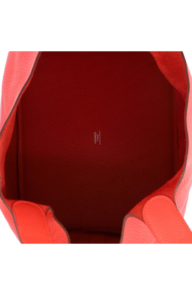 Pre-Owned Hermes Picotin Lock Bag Clemence GM, Alternate, color, Rouge Tomate