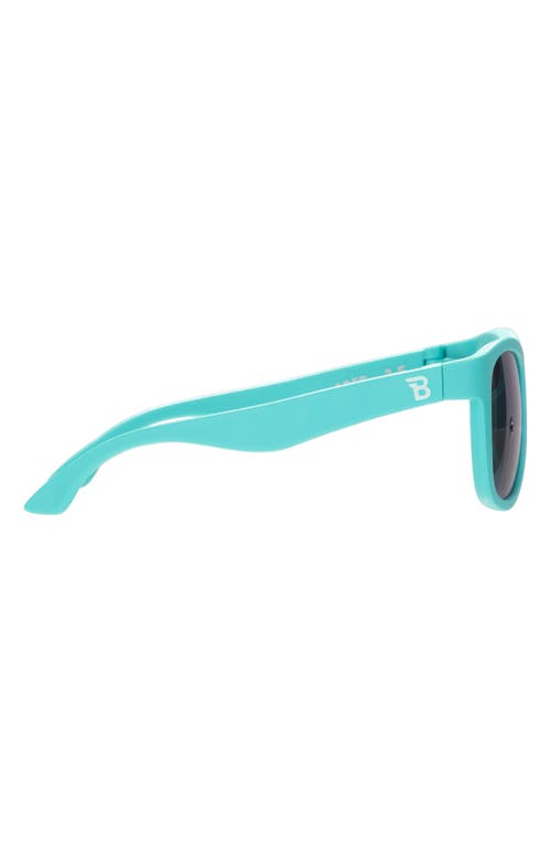 Shop Babiators Kids' Navigator Sunglasses In Totally Turquoise