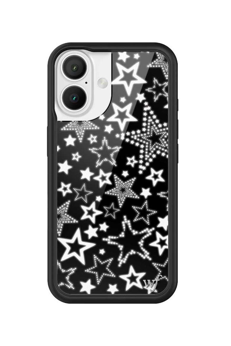 Star Girl iPhone Case, Alternate, color, Black