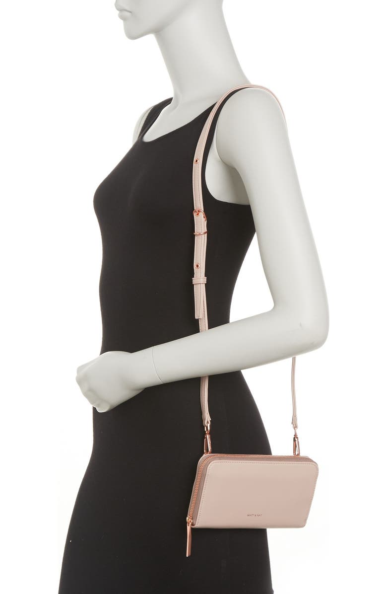 Matt & Nat Loom Crossbody Zip Wallet, Main, color,