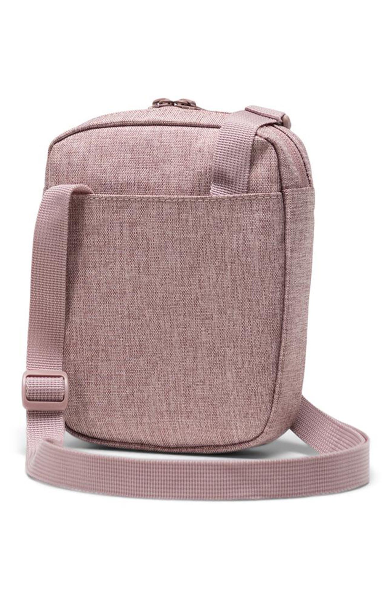 Cruz Crossbody Bag, Alternate, color, ASH ROSE CROSSHATCH