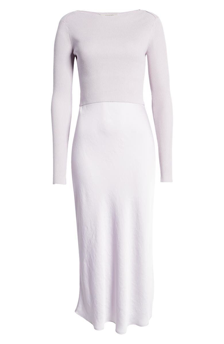 AllSaints Hera Myla Two Piece Dress, Alternate, color, 