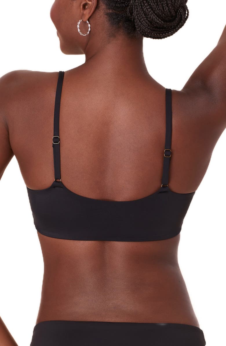 Andie The Maui Bikini Top, Alternate, color, Black