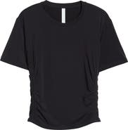 Zella Breathe Ruched Performance T-Shirt