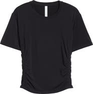 Zella Breathe Ruched Performance T-Shirt