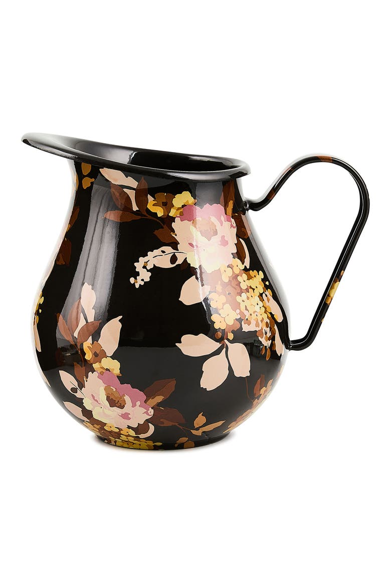 Wild Rose Pitcher, Main, color, MULTI BLACK