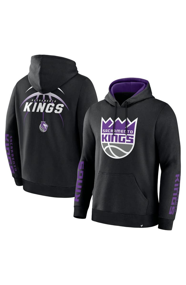 FANATICS Men's Fanatics Black Sacramento Kings Legacy Guard Pullover Hoodie, Main, color, Black