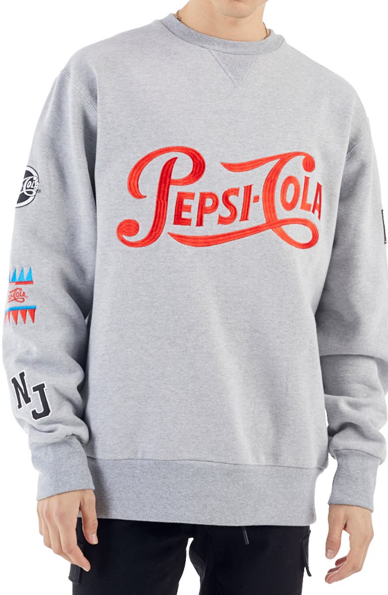 NANA JUDY x Pepsi<sup>®</sup> Classic Embroidered Logo Crewneck Sweatshirt, Alternate, color, 