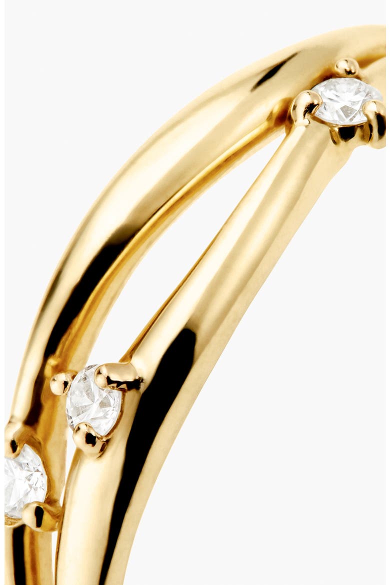 Open Dôme Lab Grown Diamond Ring, Alternate, color, Yellow Salmon Gold